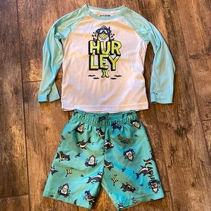 Boys Hurley Swim set.